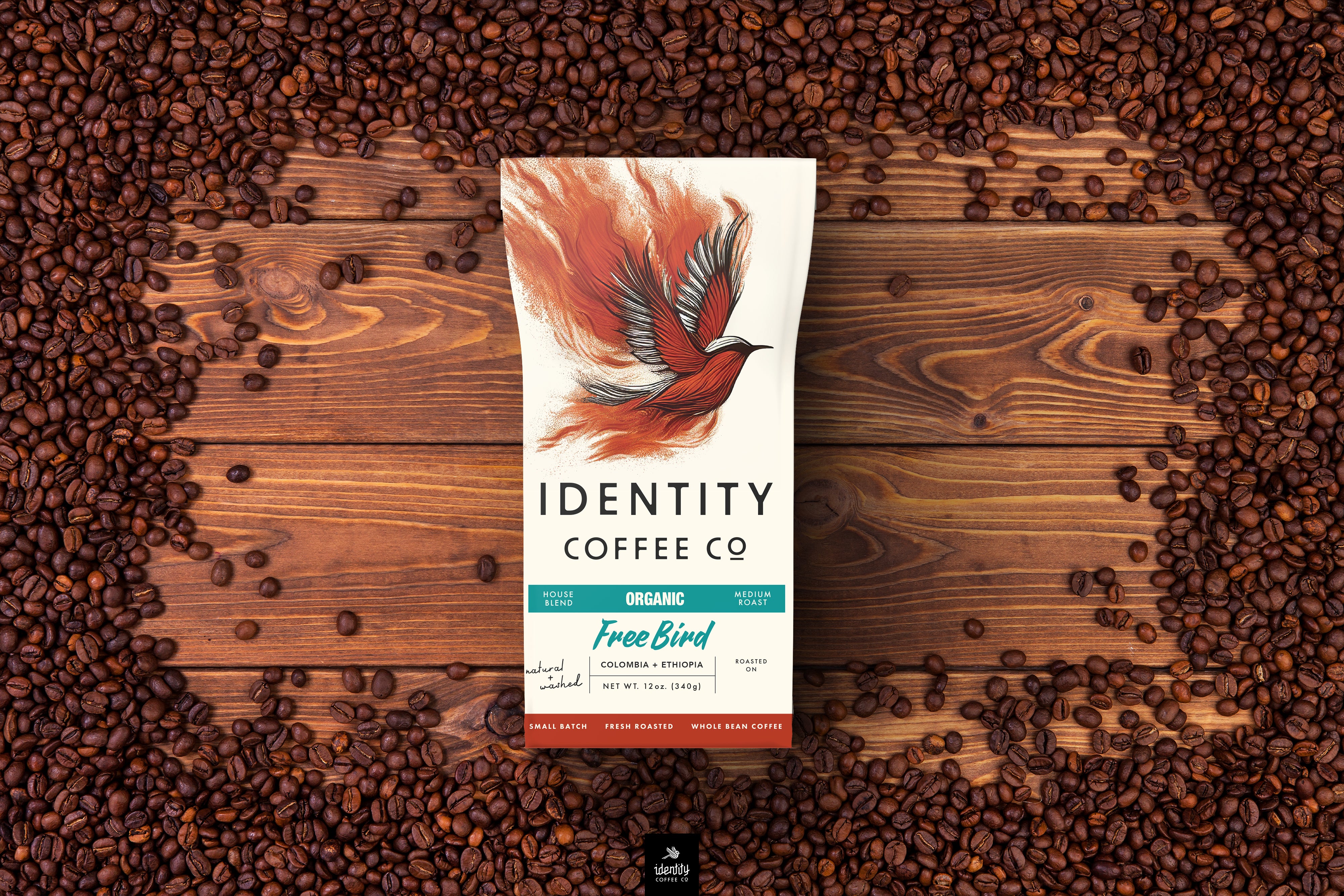 FreeBird Organic Medium Roast- 12oz Bag