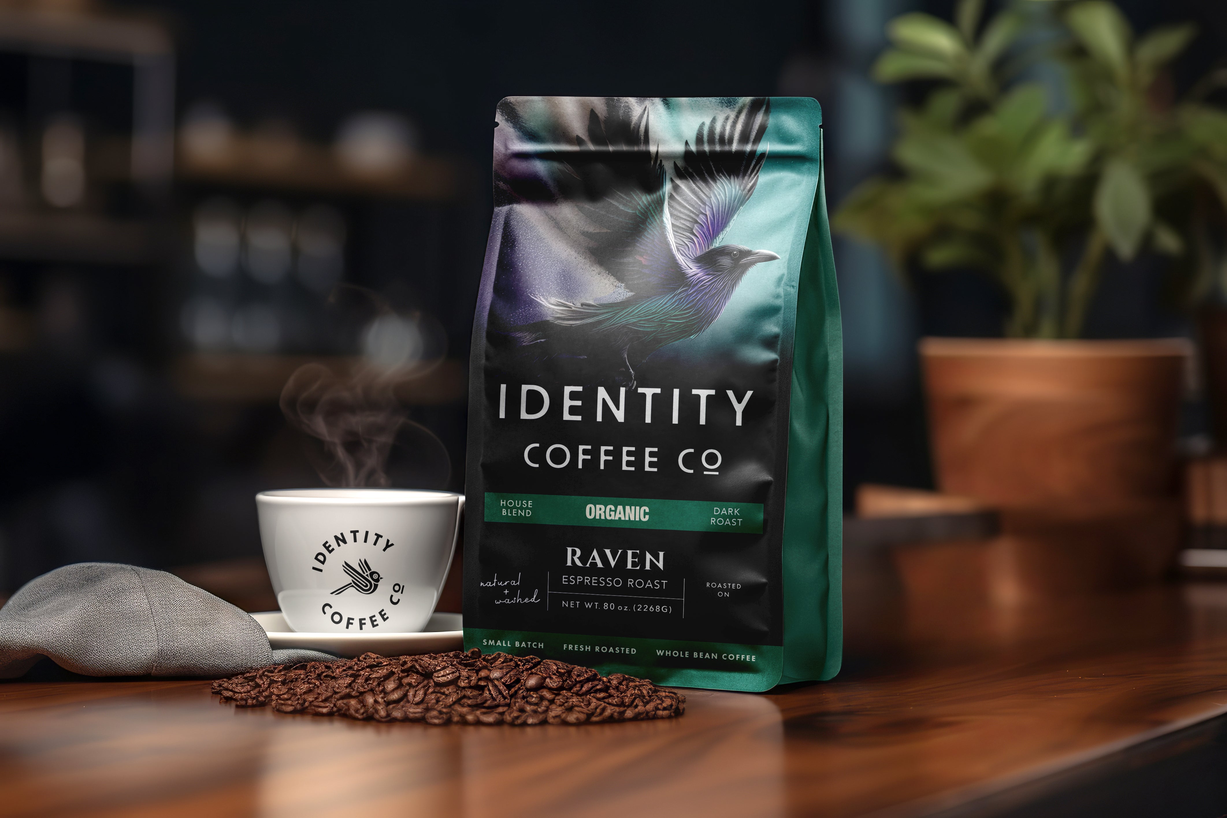 Raven Dark Roast Organic Subscription